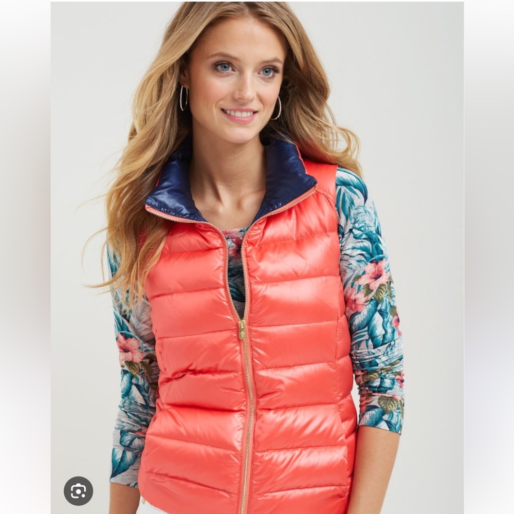 Tommy Bahama Reversible Duck Down Vest